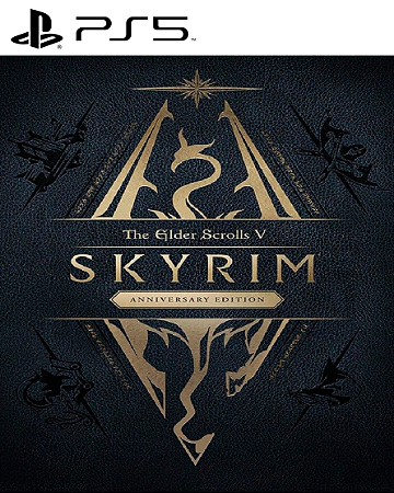 The Elder Scrolls V Skyrim Anniversary Edition PS5 Mídia Digital