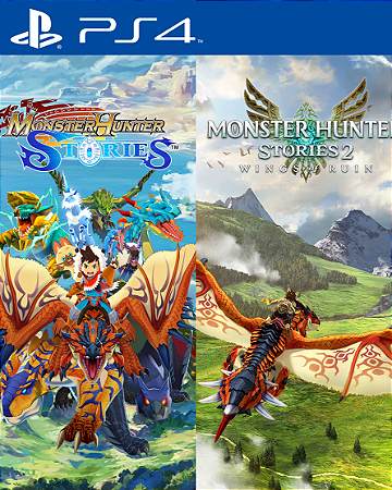 Monster Hunter Stories Collection PS4 Mídia Digital