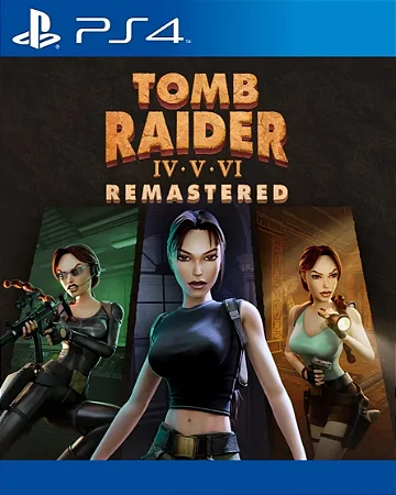 Tomb Raider IV-VI Remastered PS4 Mídia Digital