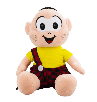 PELÚCIA CASCÃO 26CM SENTADO - TURMA DA MÔNICA