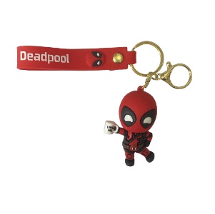 CHAVEIRO 3D - PERSONAGENS  - DEADPOOL COM COPO NA MÃO