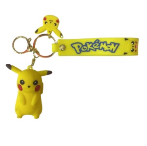 CHAVEIRO 3D - PERSONAGENS - PIKATCHU AMARELO (POKEMON)