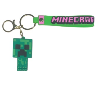 CHAVEIRO 3D - PERSONAGENS - MINICRAFT VERDE