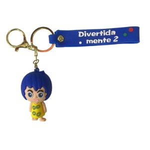 CHAVEIRO 3D - PERSONAGENS - DIVERTIDAMENTE - ALEGRIA