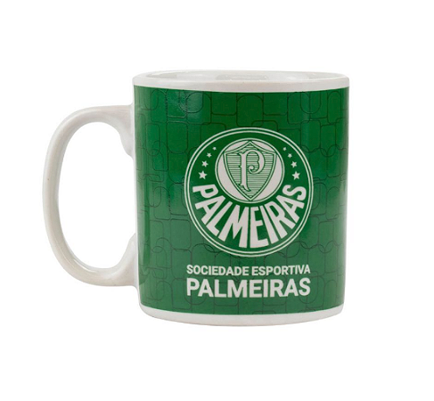 CANECA DE PORCELANA 320ML- PALMEIRAS - MODELO 2 (AVENTE)