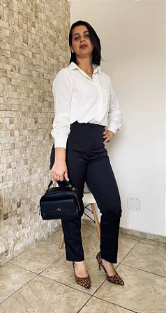 Camisa Social Feminina Elegance