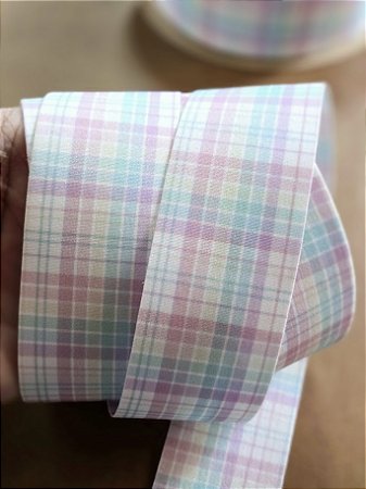 Fita importada xadrez candy dupla face (2mts)
