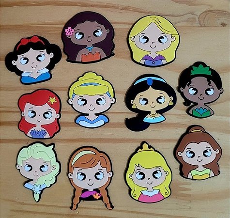 Princesas Cabecinhas Emborrachadas (par)