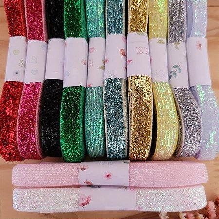 Fitas de lurex Nº variados