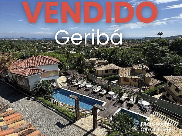 [VENDIDO] 1 Qts - 65m² - Geribá - Cond.