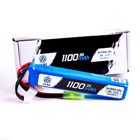 Bateria Lipo ULTRA - 11.1V/3S(3 pack) - 1100mAh - 20C/40C-AIRSOFT
