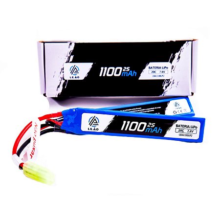 Bateria Lipo ULTRA - 7.4V/2S(2 pack) - 1100mAh - 20C/40C AIRSOFT