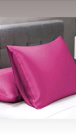 Fronha de Cetim | Rosa Pink