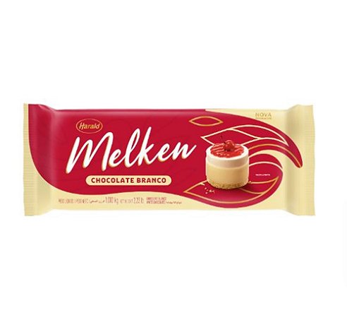 CHOC BARRA BRANCO MELKEN 1,010KG (10)