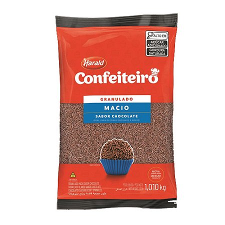 GRANULADO MACIO 1,01KG CONFEITEIRO (10)
