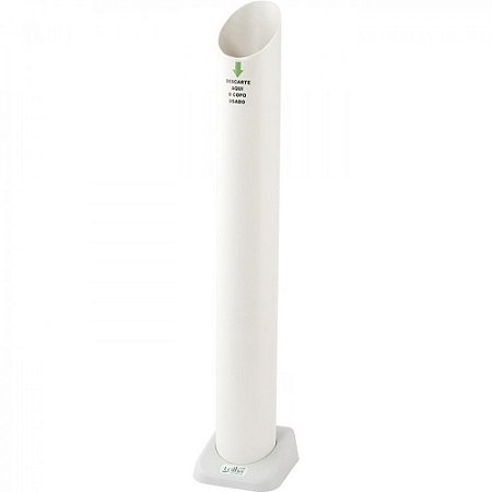 DISPENSADOR COPOS 1 TUBO ÁGUA BRANCO (DESCARTE COPO) (1X2) T-1005A