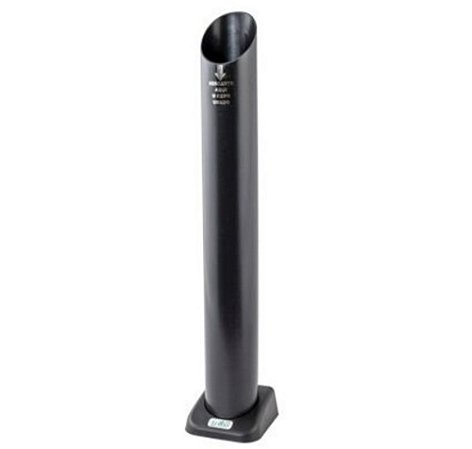 DISPENSADOR COPOS 1 TUBO ÁGUA PRETO (DESCARTE COPO) (1X2) T-2501A
