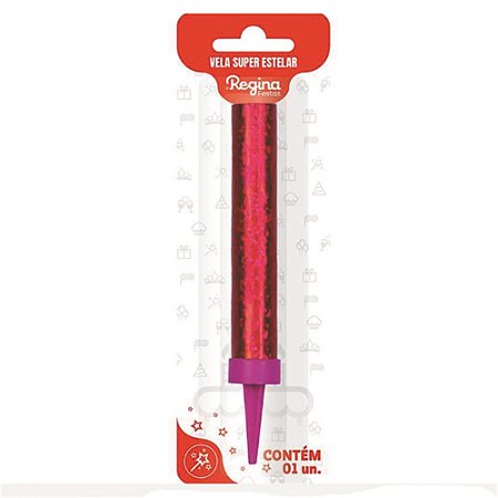 VELA SUPER ESTELAR ROSA 1 UNI (1X10)