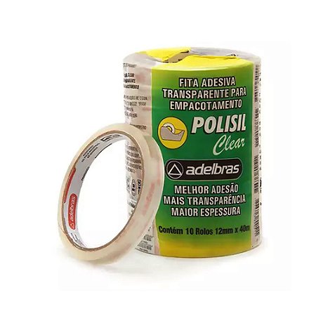 DUREX COMUM 12MMX50M - 1 UNIDADE (CX C/ 250)