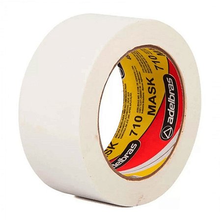 FITA CREPE BRANCA LARGA 48MMX40M C/1 (CX C/ 32)