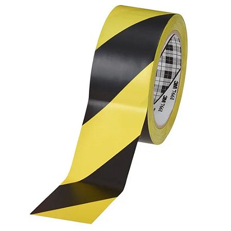 FITA ZEBRADA P/ DEMARCAÇAO C/ 100 METROS 1 ROLO (10UNI P/ CAIXA)
