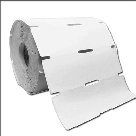 TAG GONDOLA BRANCO 100X30 C/ 30M (CX C/ 12)