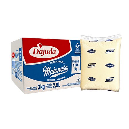 MAIONESE BOX DAJUDA 3KG