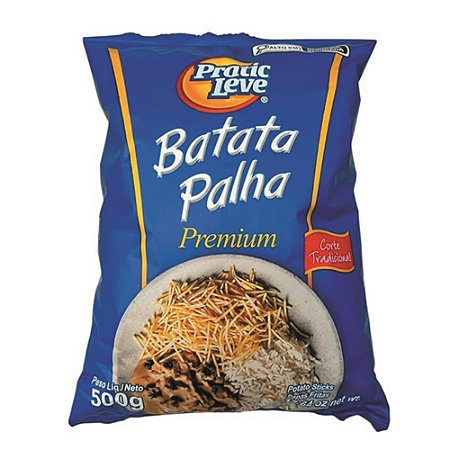 BATATA PALHA PREMIUM  PRATICLEVE 500G (16X500)