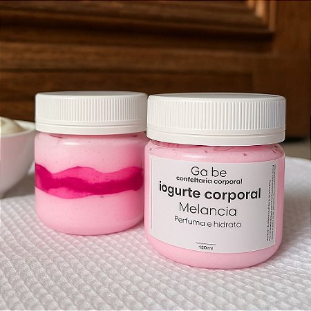 Creme com Gel corporal  Melancia - Frescor Suculento 150ml