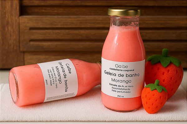 Sabonete em Gel Banho de Morango - 250ml