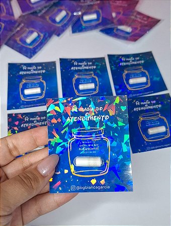 Cápsulas da sorte personalizadas