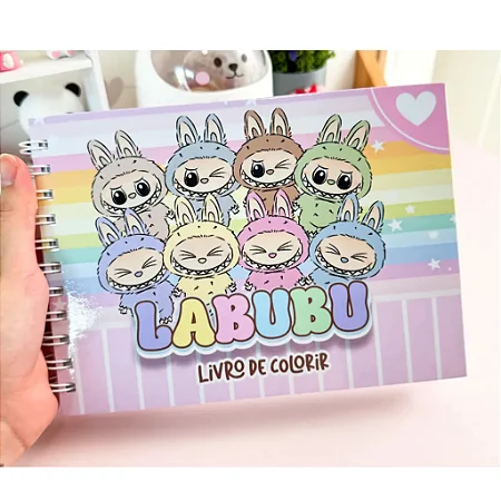 Livro de Colorir LABUBU