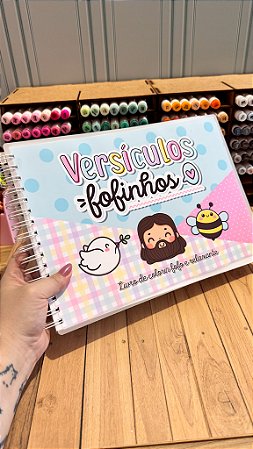 Livro de Colorir - Versículos Fofinhos
