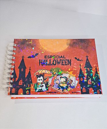 Livro de Colorir Especial Halloween – 2 em 1 com 100 páginas: Little Spooky + Spooky Corner