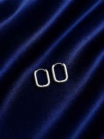 Brinco argola em Prata 925 legítima