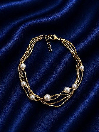 Pulseira pérolas