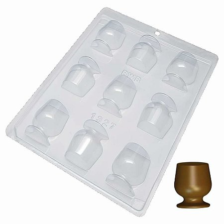 Forma Chocolate Simples Taça Pequena Ref. 1327 - 5 formas