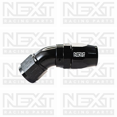 Conexão tipo AEROQUIP Regular 45º AN8 ( FÊMEA )