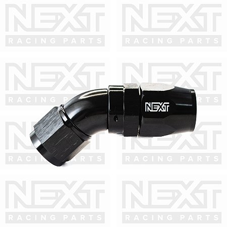 Conexão tipo AEROQUIP Regular 45º AN10 ( FÊMEA )