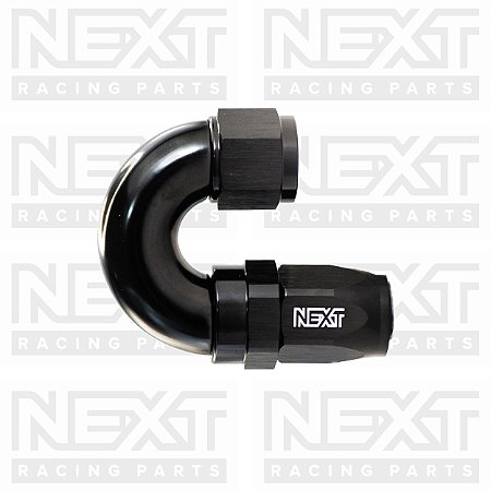 Conexão tipo AEROQUIP Regular 180º AN8 ( FÊMEA )