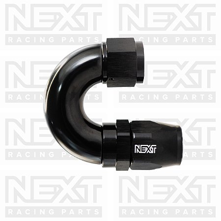 Conexão tipo AEROQUIP Regular 180º AN10 ( FÊMEA )