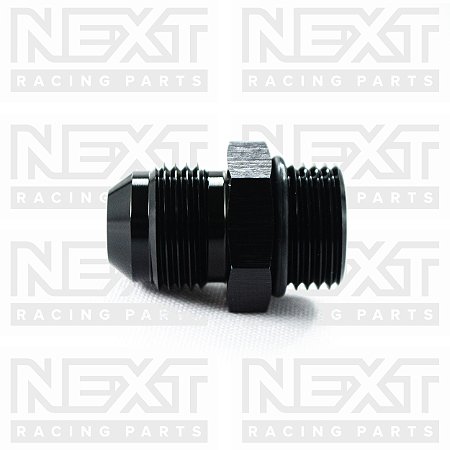 Adaptador União AN8 Macho ORING para AN8 Macho Cônico