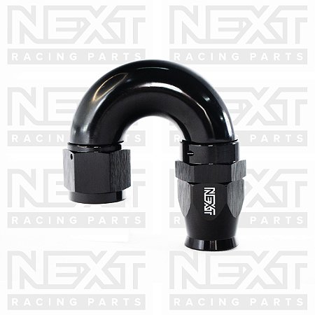 Conexão 180º Fêmea para Mangueira PTFE AN10