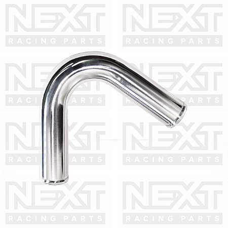 Tubo 120º em Alumínio Polido 3 1/4" - 82.5 mm