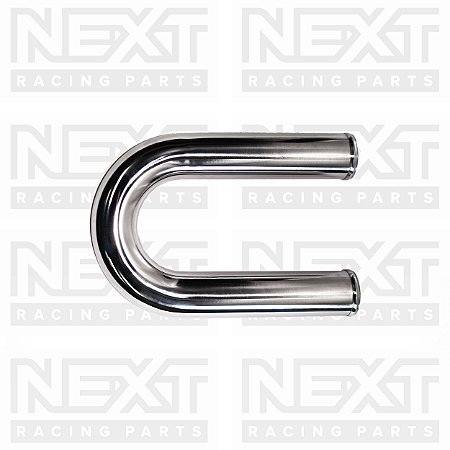 Tubo 180º em Alumínio Polido 2" - 50.8 mm