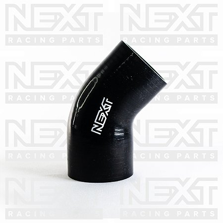 Mangote de Silicone Redutor 45º Curto 63 / 70 x 80 mm