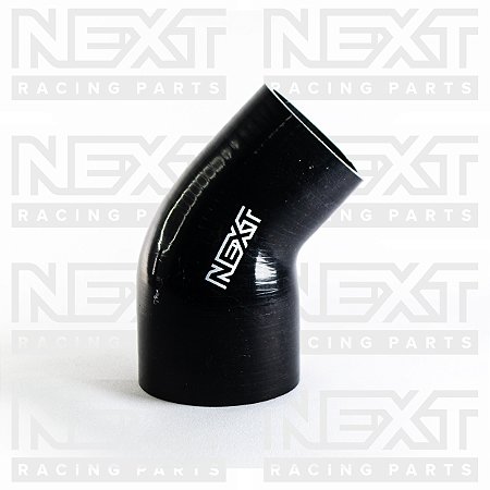 Mangote de Silicone Redutor 45º Curto 63 / 76 x 80 mm