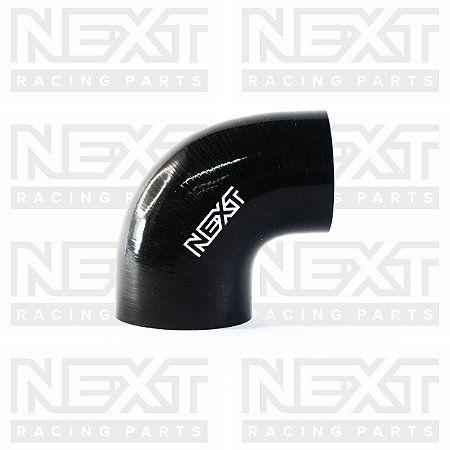 Mangote de Silicone Redutor 90º Curto 63 / 70 x 65 mm