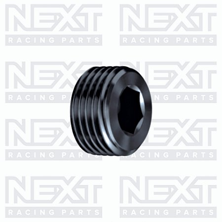 Tampão macho NPT 1/8"