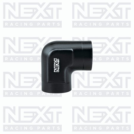 Adaptador 90º Fêmea para Fêmea NPT 1/8"